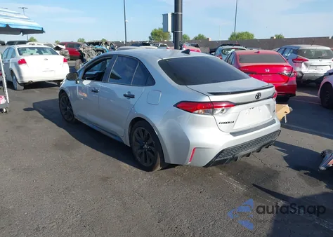 2021 Toyota Corolla Se Nightshade Edition from USA, damaged, VIN 5YFS4MCE8MP072376